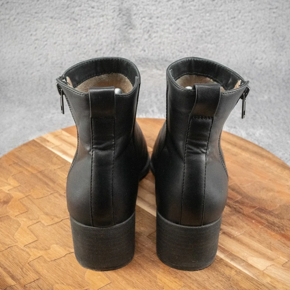 SOUL Naturalizer Women's Richy-Zip Ankle Boot Size 7 Wide MSRP$‎ 119